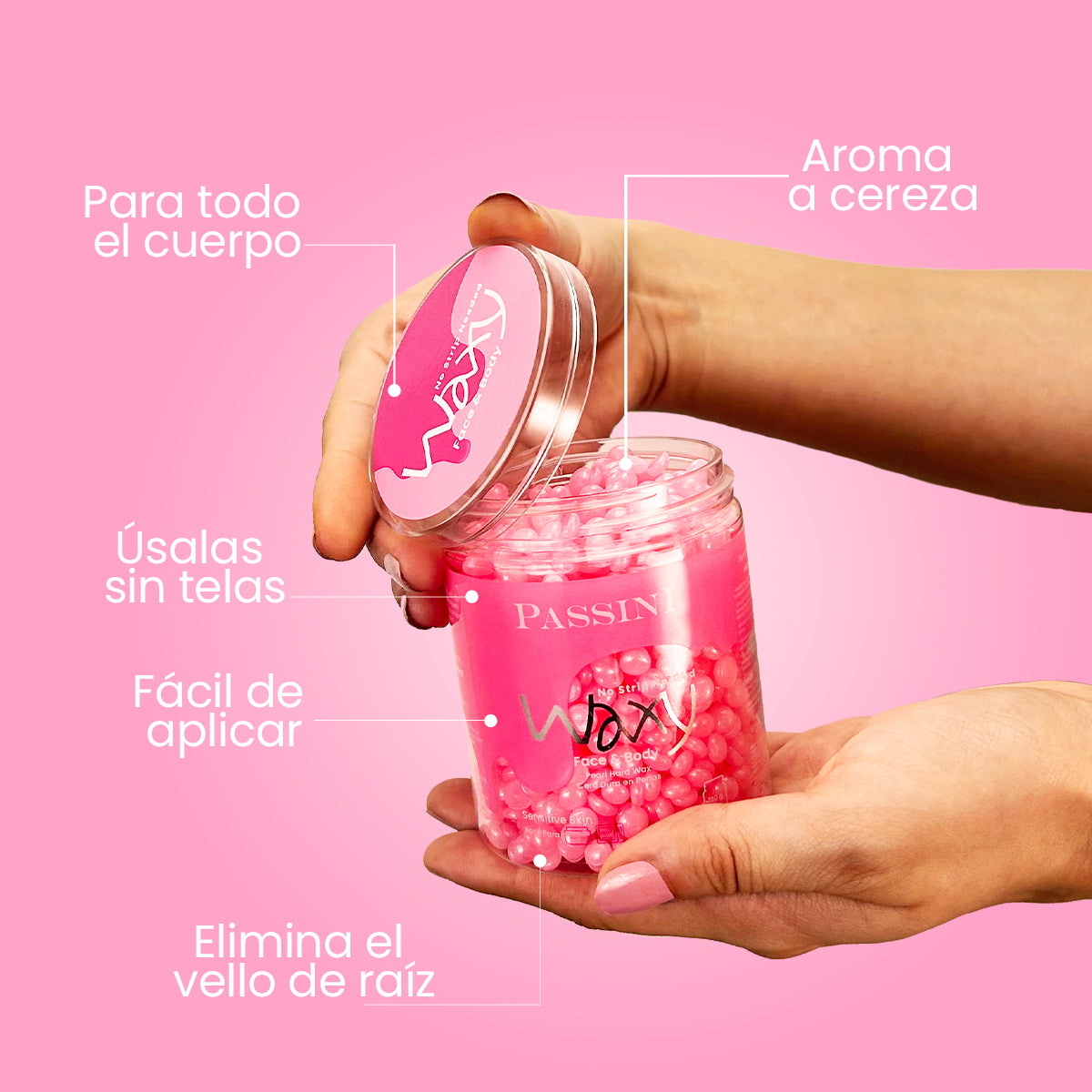 Passini Waxy Perlas Cera Dura 320g