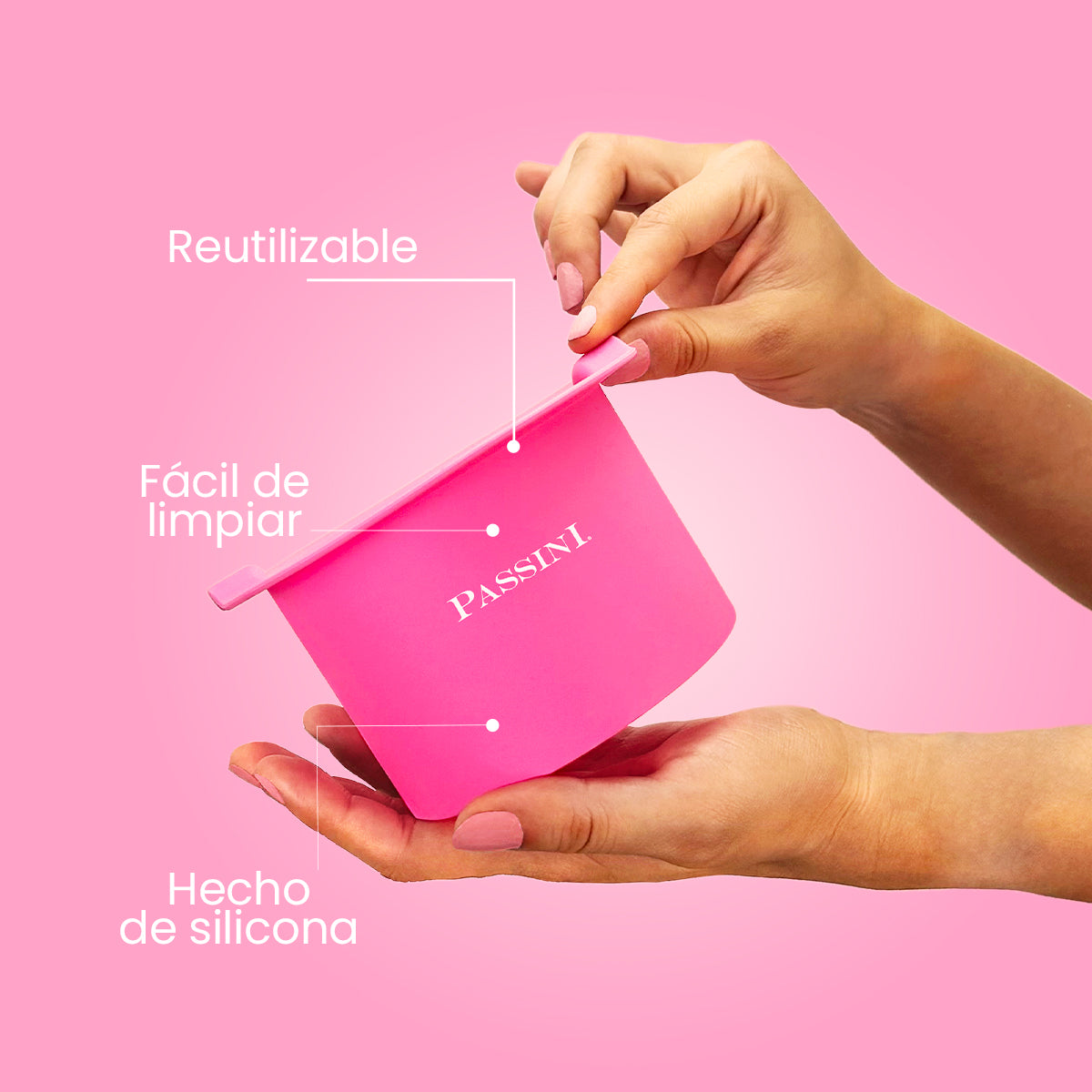 Pot warmer de silicón para fundir cera 14oz.