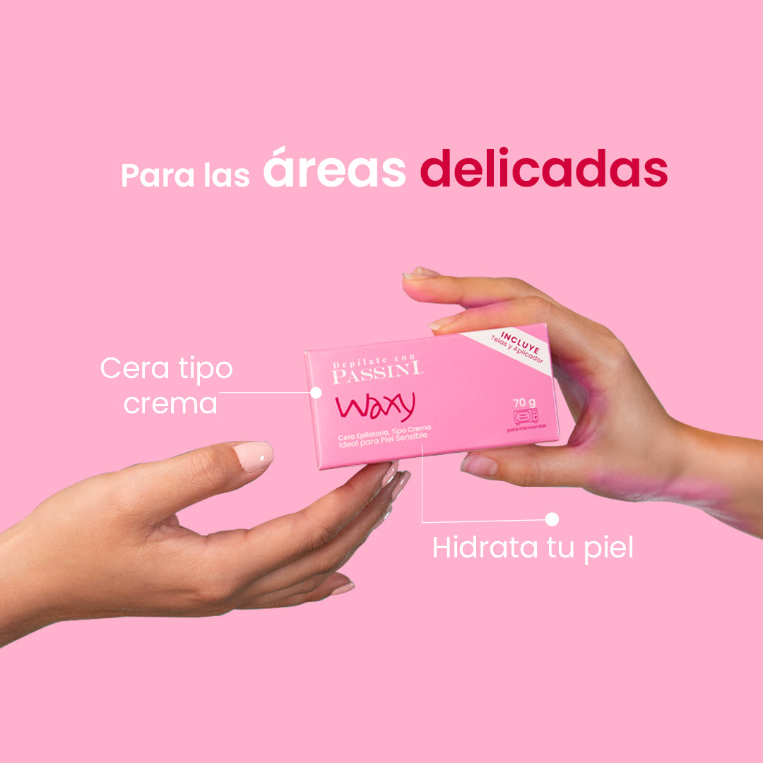 Cera Waxy de microondas para piel delicada 70g