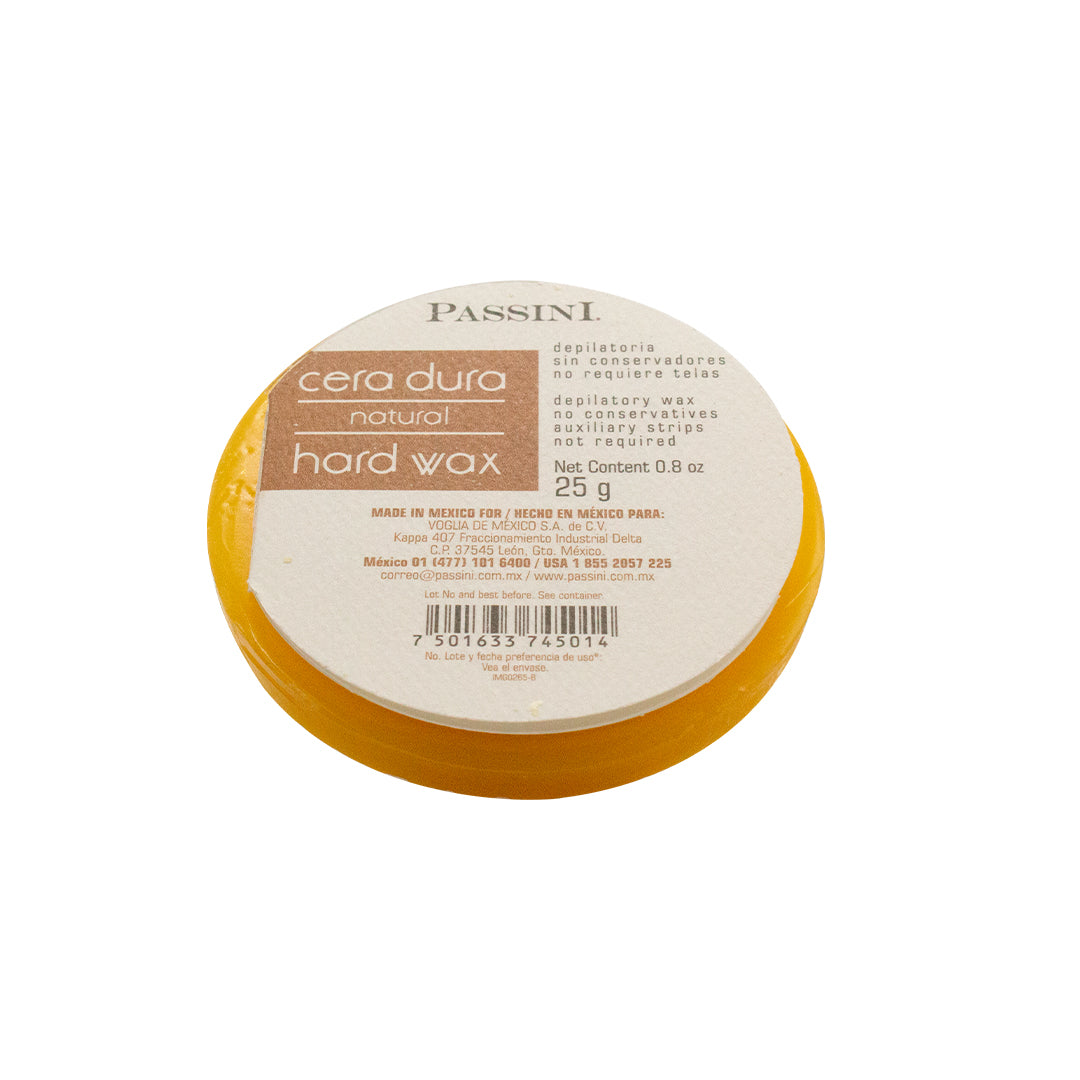 Cera Dura Tipo Española Natural 25g